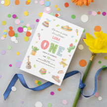 Farbenfrohe mexikanische Fiesta zum ersten Geburts