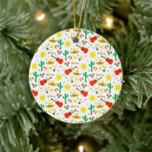 Farbenfrohe mexikanische Weihnachtsdekoration