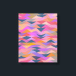 Farbenfrohe moderne Abstrakte Geometrie Kunst im L Leinwanddruck<br><div class="desc">Mit diesem Abstrakten und hellen Dreieck in Vivifarben-Poster können Sie Ihre Wände farbig gestalten.</div>