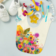 Farbenfrohe moderne Blumenmädchen