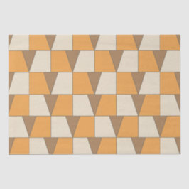 Farbenfrohe moderne Geometrie Seidenpapier
