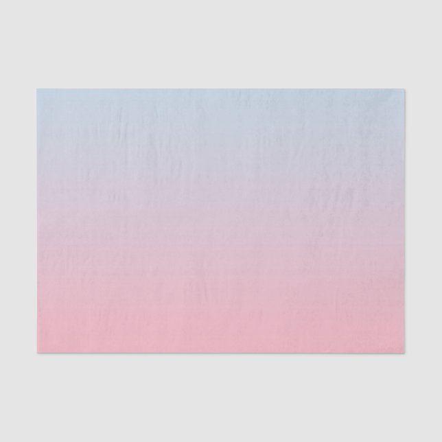 Farbenfrohe moderne Gradient Ombre Pastell Seidenpapier (Vorderseite)