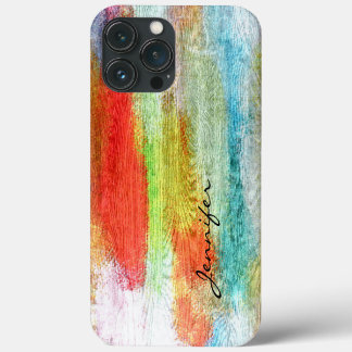 Farbenfrohe, moderne Holzkörbe Case-Mate iPhone Hülle