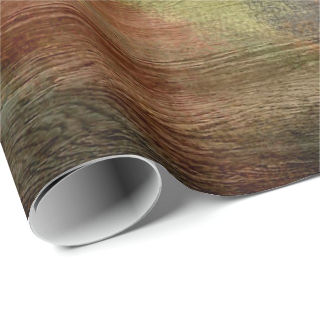 Farbenfrohe, moderne Holzkörnerkleidung #37 Geschenkpapier (Rolleneckpunkt)