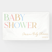 Farbenfrohe moderne Minimal Minimalistische Babydu