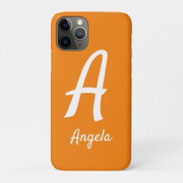 Farbenfrohe moderne Personalisierung des Anfangsna Case-Mate iPhone Hülle
