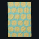 Farbenfrohe moderne Sonnen-Gelb-Muster Geschirrtuch<br><div class="desc">Dekorieren Sie Ihre Küche mit diesem coolen, sonnendurchfluteten Handtuch. Macht ein großartiges Haus-Erwärmung, Geburtstag oder Hochzeitsgeschenk! Sie können ihn anpassen und auch Text hinzufügen. Karo in meinem Shop für viel mehr Farben und Muster!</div>