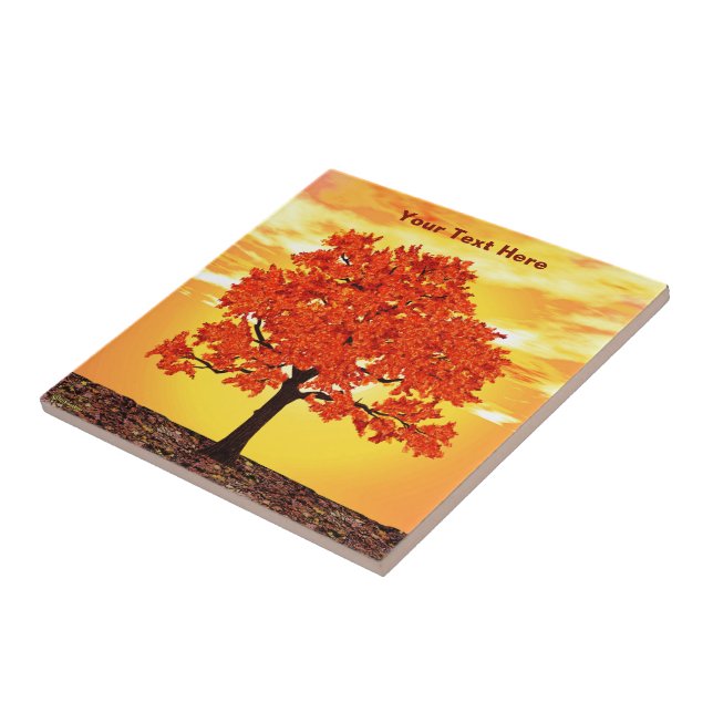farbenfrohe Morgenoak Fliese (Seite)