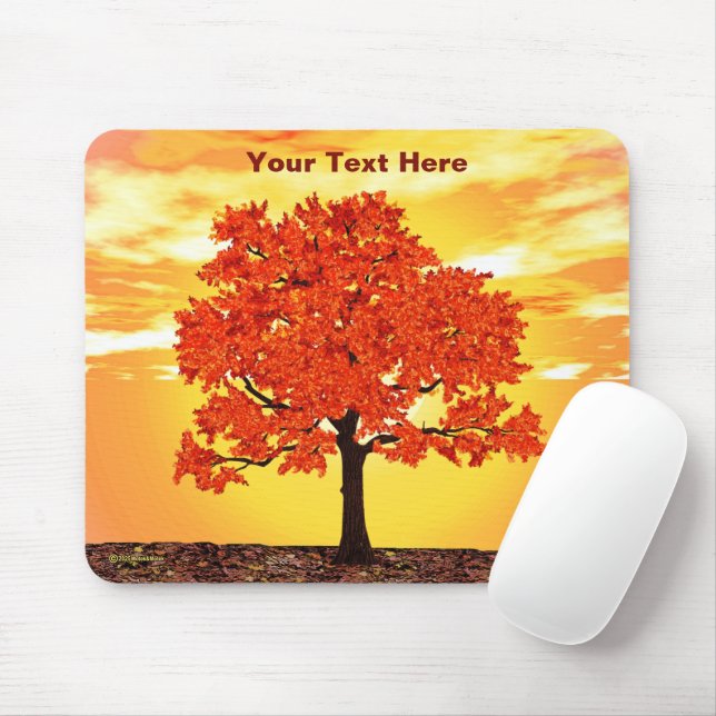 farbenfrohe Morgenoak Mousepad (Mit Mouse)