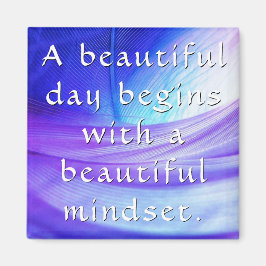 Farbenfrohe Motivierend und inspirierende Worte Magnet