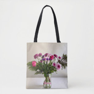 Farbenfrohe Mutter Tag Mama Bouquet+ Custom Option Tasche
