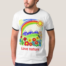 Farbenfrohe Natur Zeichnend für Naturliebhaber
