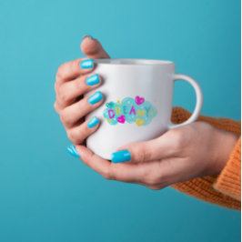 Farbenfrohe Niedlich Dreamy Tasse