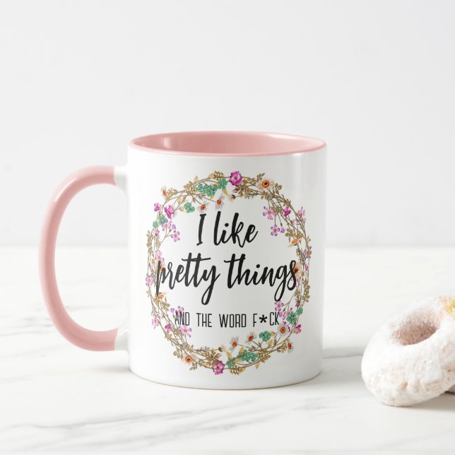 Farbenfrohe Niedliche Best Mama jemals Tasse (Mit Donut)