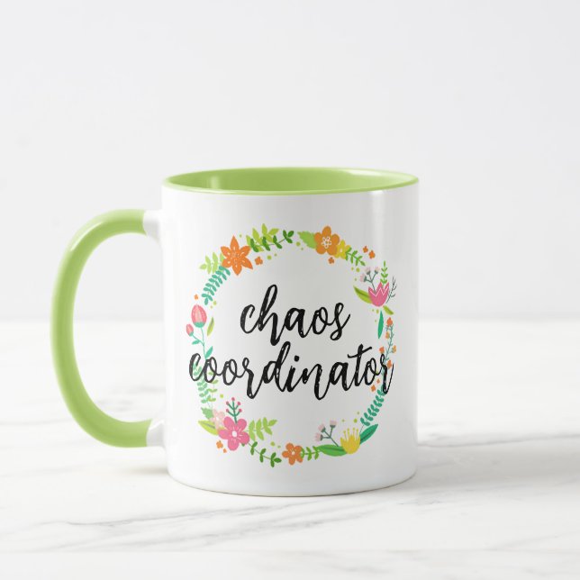 Farbenfrohe Niedliche Best Mama jemals Tasse (Links)