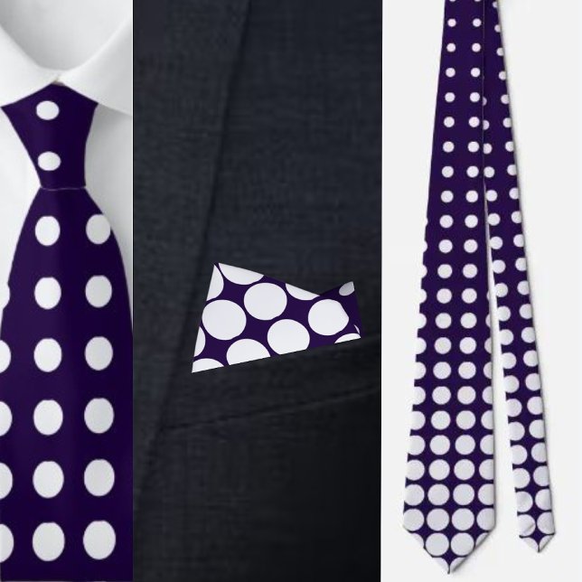 Farbenfrohe Niedliche Dots Muster Neck Tie Krawatte (Von Creator hochgeladen)