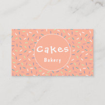 Farbenfrohe Niedliche Sprinklen Bäckerei Business 