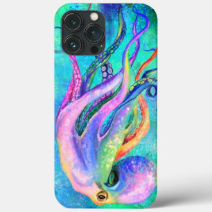 Farbenfrohe Octopus iPhone Case