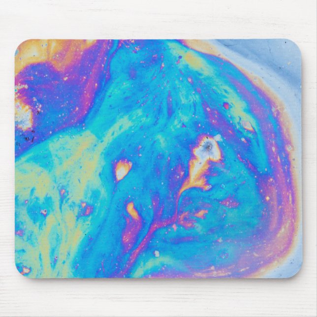 Farbenfrohe Öl-Muster, Kanada Mousepad (Vorne)