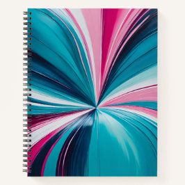Farbenfrohe Ölpaint Art Spirituosen Notebook Notizbuch