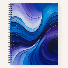 Farbenfrohe Ölpaint Art Spirituosen Notebook Notizbuch