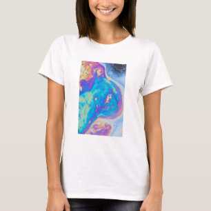 Farbenfrohe Ölstrukturen, Kanada T-Shirt