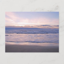 Farbenfrohe Oregon Coast Sunset Postkarte
