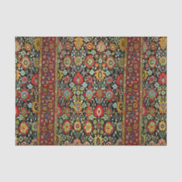 Farbenfrohe Orientalisch-Rubel-Gestaltung Seidenpapier