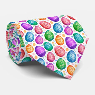 Farbenfrohe Ostereier Neck Tie Krawatte