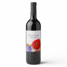 Farbenfrohe Ostereier Red Gerbera