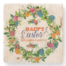 Farbenfrohe Ostereier Wreath Happy Oaster