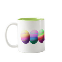 Farbenfrohe Ostereier