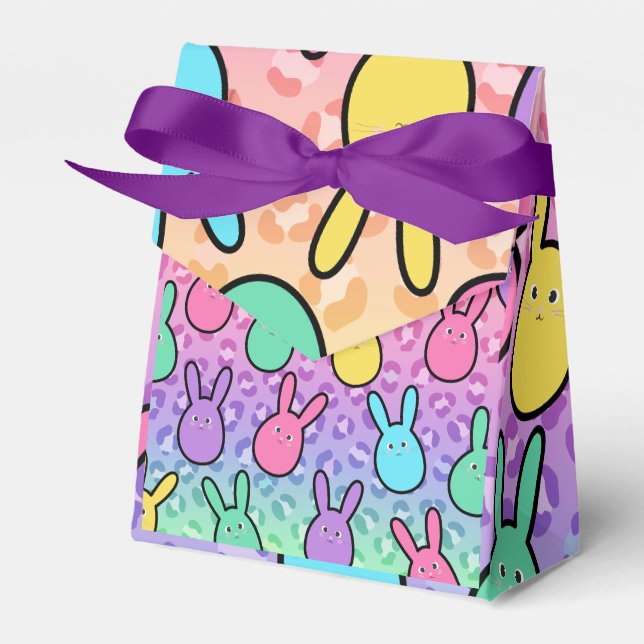 Farbenfrohe Ostersonne Geschenkschachtel (Vorderseite)