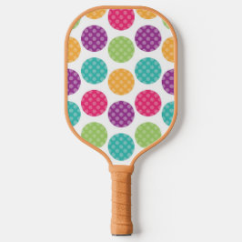 Farbenfrohe Paddel Pickleball Schläger