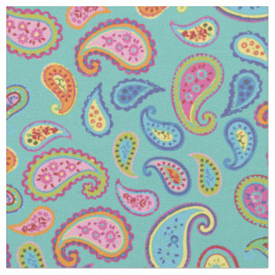 Farbenfrohe Paisley marokkanische Kinder Zimmerdek Stoff
