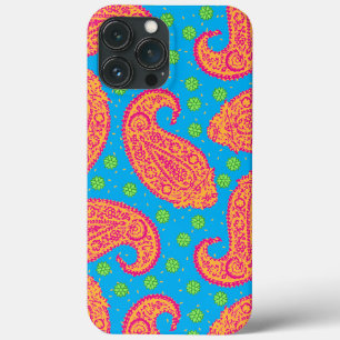 Farbenfrohe Paisley Pattern iPhone Case
