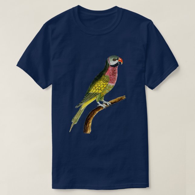 Farbenfrohe Parrot Exotic Bird Beak Feather Womenx T-Shirt (Design vorne)
