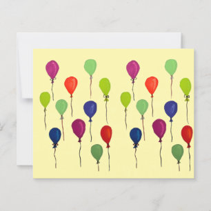 Farbenfrohe Partyballons