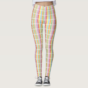 farbenfrohe Pastell Hues Leggings