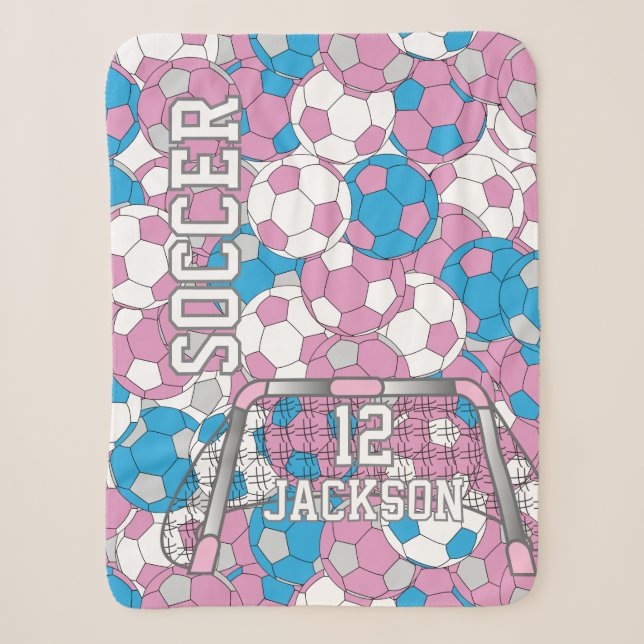 Farbenfrohe Pastellkugel mit Text Sherpadecke (Vorderseite)