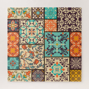 Farbenfrohe Patchwork-Tile: Motive der islamischen