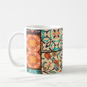 Farbenfrohe Patchwork-Tile: Motive der islamischen Kaffeetasse