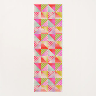 Farbenfrohe Patchwork-Übung-Pilates-Yogamatte Yogamatte