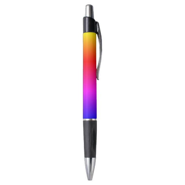 Farbenfrohe Pen-Regenbogenfarben Kugelschreiber (Unterseite (Vertikal))