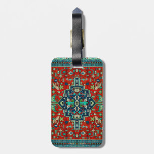 Farbenfrohe persische Rug-Motive Gepäckanhänger