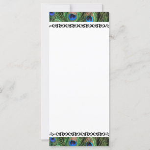Farbenfrohe Pfauenfedern Hochzeitsszenarien - Tisc