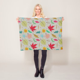 Farbenfrohe Phantastische Abstrakte Fleece Blanket