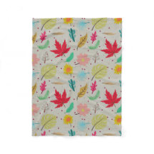 Farbenfrohe Phantastische Abstrakte Fleece Blanket