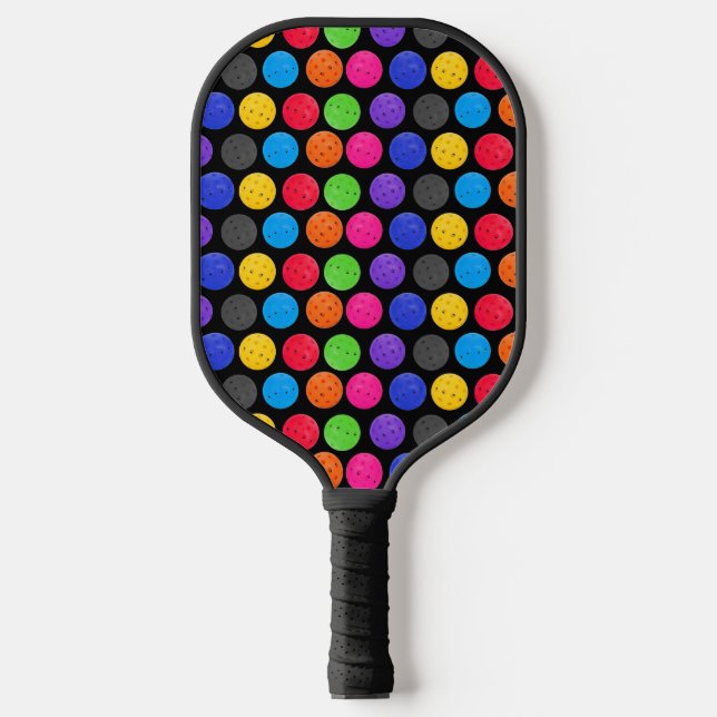 Farbenfrohe Pickleball Schläger (Vorderseite)