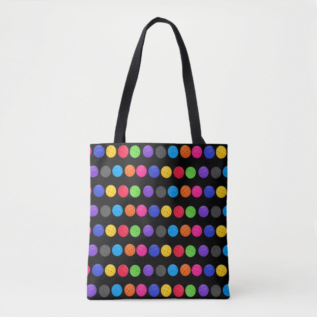 Farbenfrohe Pickleball Tasche (Vorderseite)